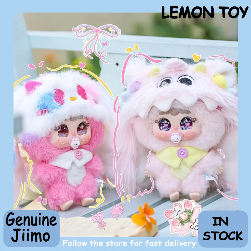 

Genuine Jiimo 200% Gurgle Gurgle Little Monster Series Blind Box Cute Doll Pendant Collection Desktop Ornament Fashion Gift
