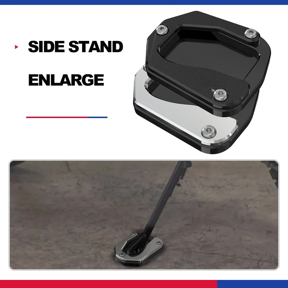 

For SUZUKI DR650S DR650SEM 1996-2023 2022 Motorcycle Accessory DR650 DR 650 SE Side Stand Enlarger DR650SE Kickstand Plate Pad