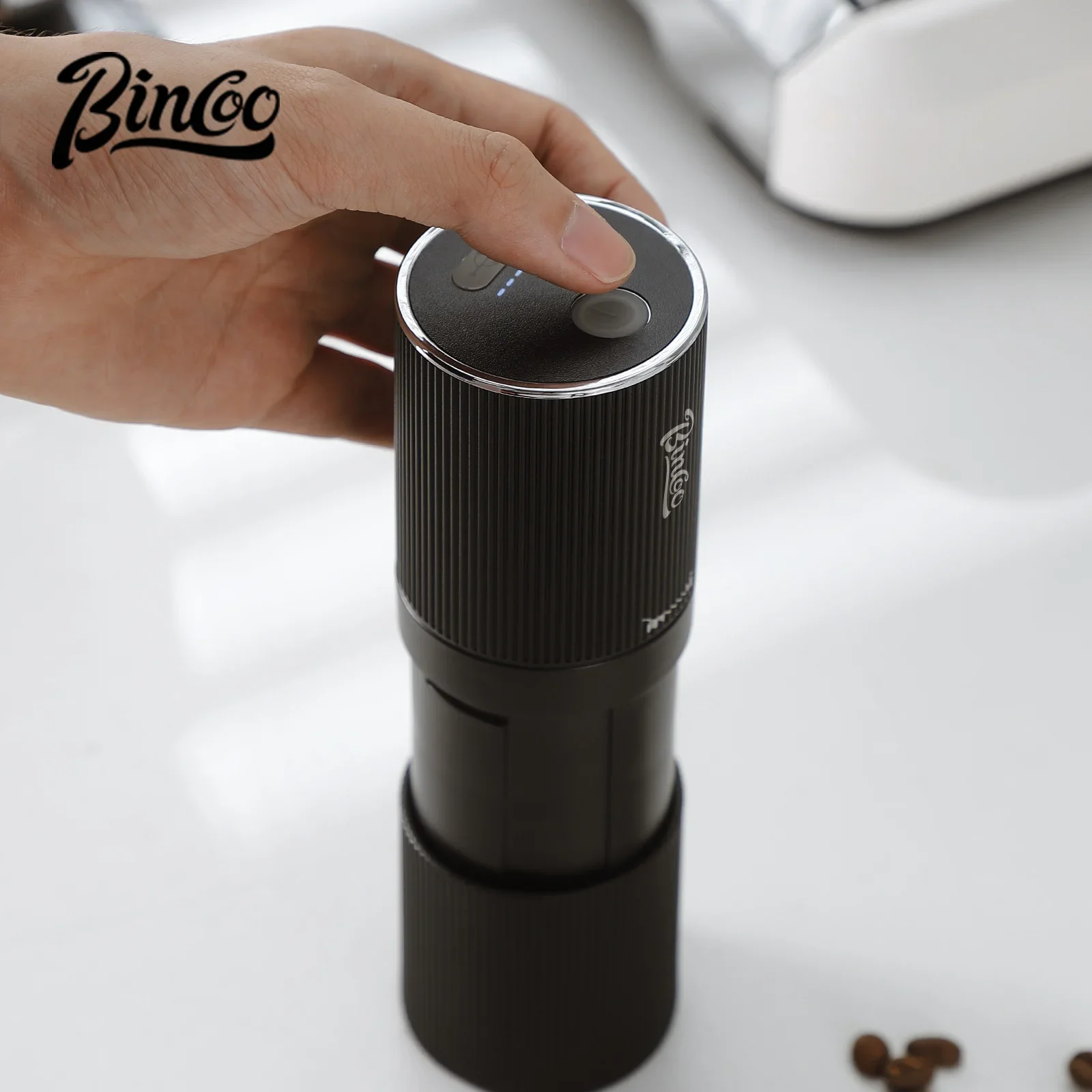 

Bincoo портативная USB электрическая кофемолка для кофейных зерен регулируемые перезаряжаемые кофемолки мини-бытовая кофемолка набор инструментов для бариста