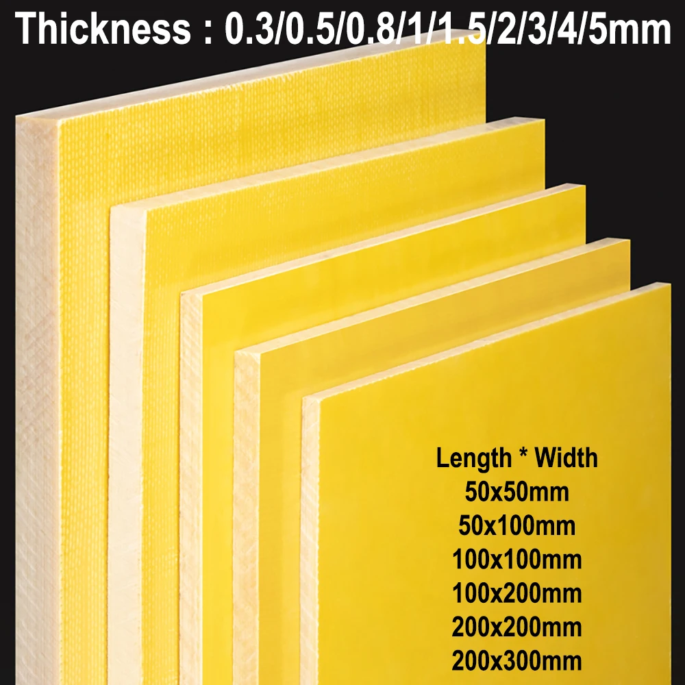 

High Temperature Resistant Protection Board 3240 Circuit Insulation Board Fiberglass Insulation Sheet Epoxy Plate