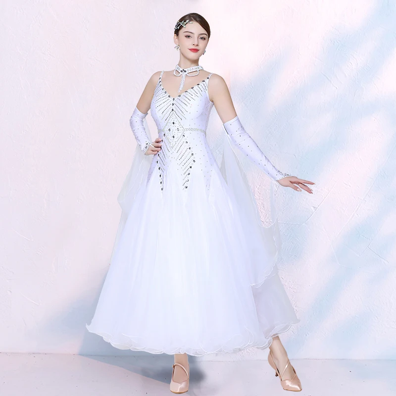 カスタマイズされた女性の大人のラテンスタンダードダンスジャズモダンダンス衣装ワルツ競技衣装パーティーパフォーマンス衣装