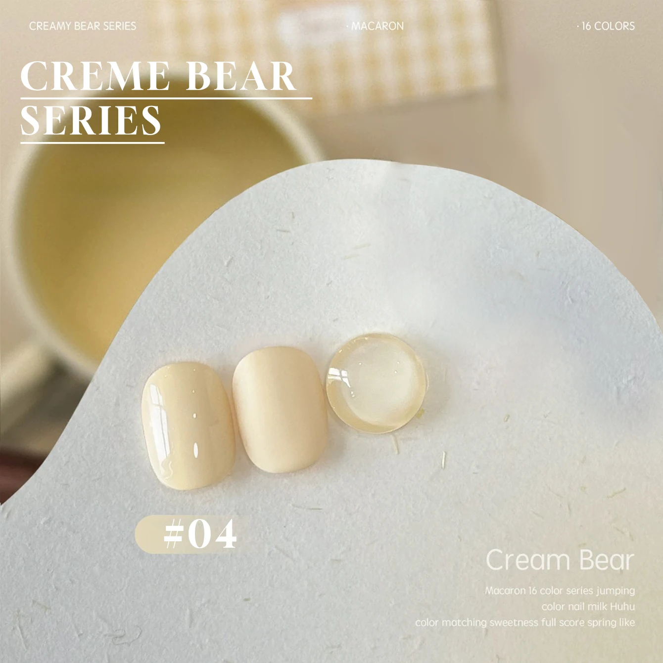 MIANEL 12 مللي 1 قطعة الأظافر الصيف لطيف شبل كريم الدب هلام طلاء الأظافر الأبيض مسمار البولندية الأزرق الأخضر الأظافر الأحمر الأظافر مستلزمات الأظافر