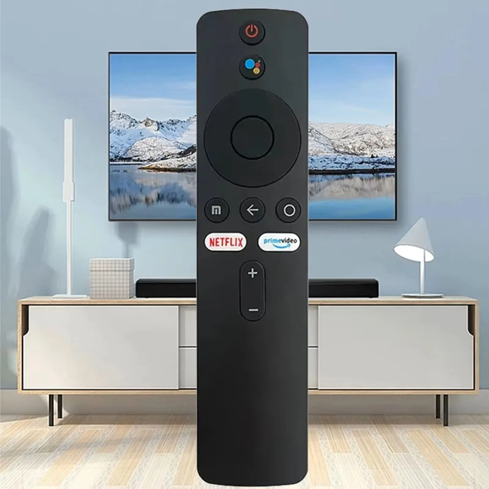 XMRM-00A New Bluetooth Voice Remote Control Google Assistant Compatible for 4K Android Smart TV 4X