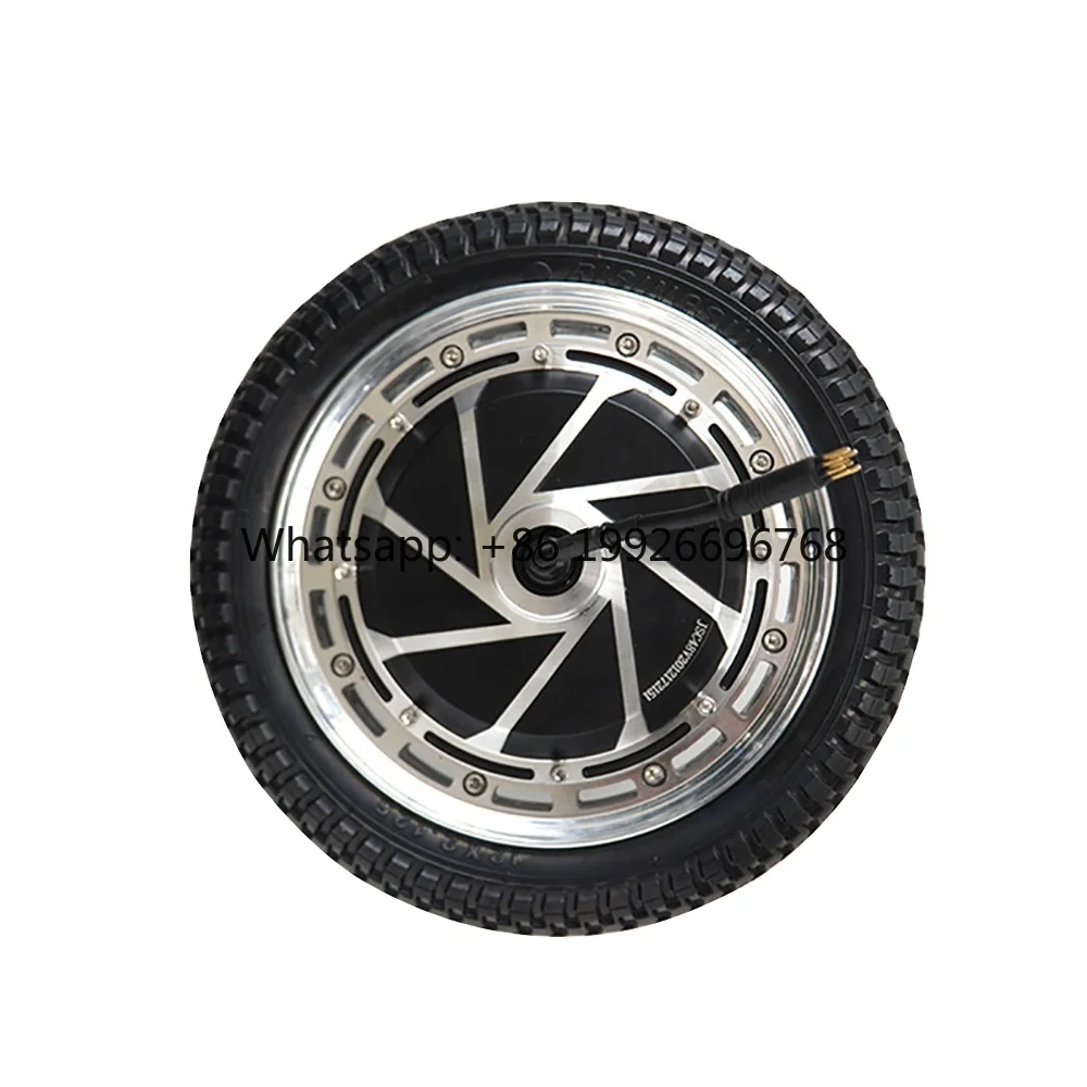 

12-дюймовый бесщеточный мотор-колесо 2500 Вт, 100 км/ч, высокоскоростной, для электровелосипеда