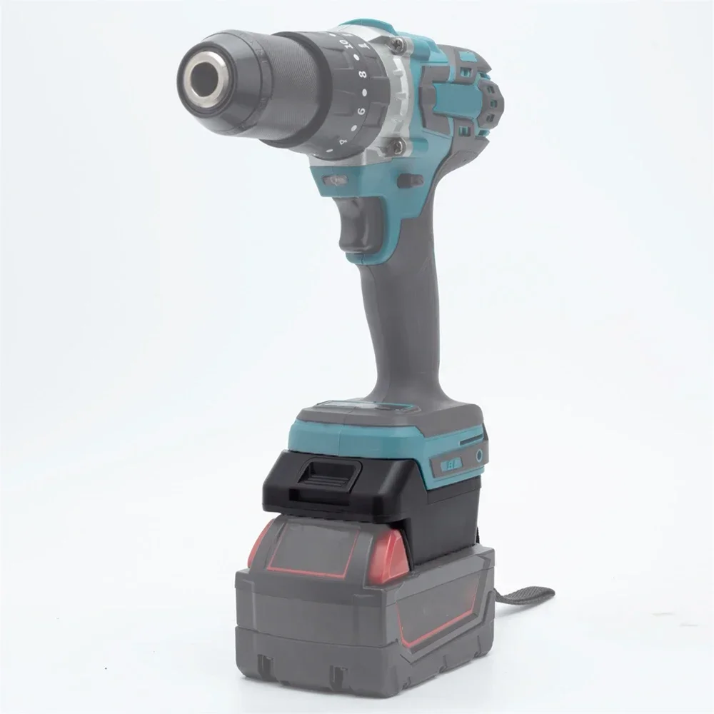 Imagem -06 - Conversor Adaptador de Bateria para Milwaukee Acessórios para Ferramentas Elétricas Lítio para Makita 18v bl Baterias Não Incluídas