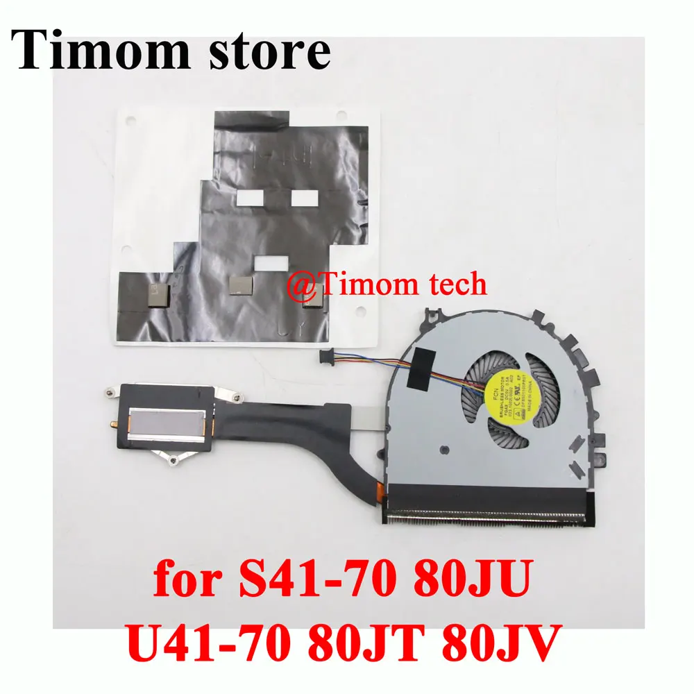 023.1002I.0002 Thermal Module W S41-70 UMA for U41-70 80JT 80JV Lenovo S41-70 80JU Original New CPU Cooling Heatsink 5H40H71401