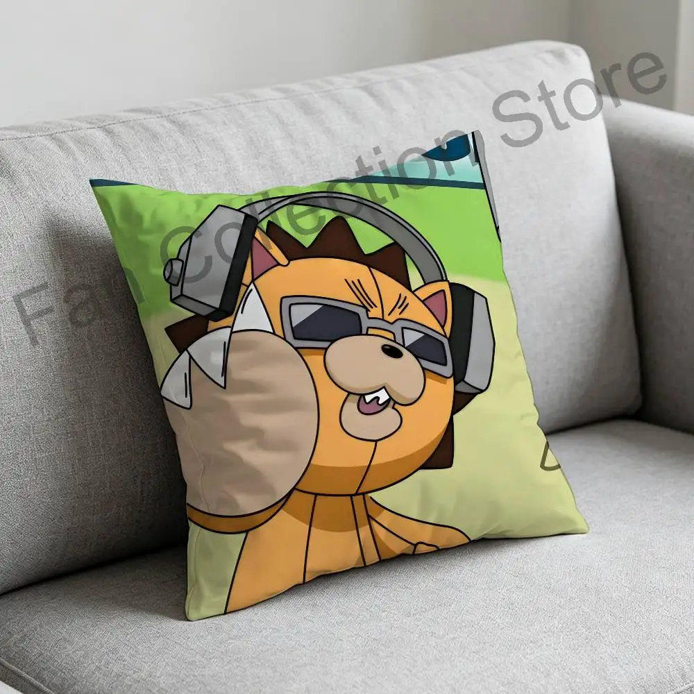 B-BleachS Anime Anime Celebrity Merchandise All-Match Printed Pillow Case Sofa Car Office Room Decoration Protector
