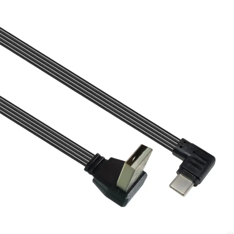 87HC 10cm-1M USB naar USB C Power Draad Layging Cord 480Mbps Data Transfer Cable Line