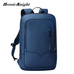 Heroic Knight Men's Waterproof Backpack Blue Black Bag 14 Inches Laptop Backpacks For Women Stylish Backpack For Travel School