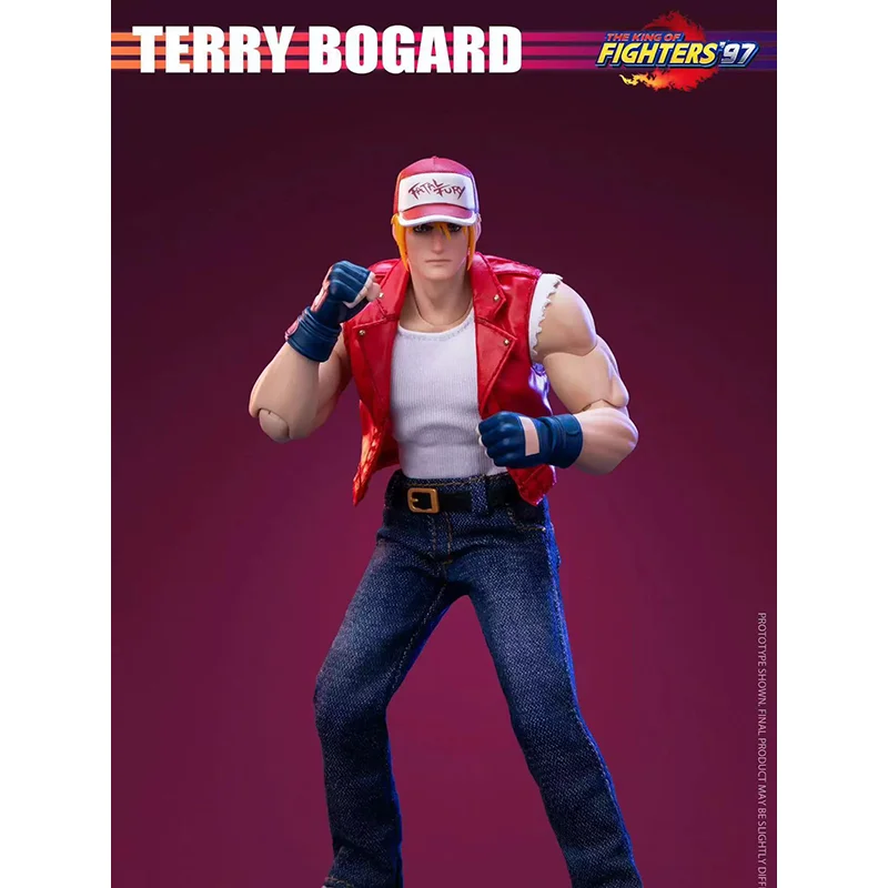 100% In Stock Original Tunshi Studio SNK THE KING OF FIGHTERS 97 Terry Bogard Anime Action Collection Figures Model Toys