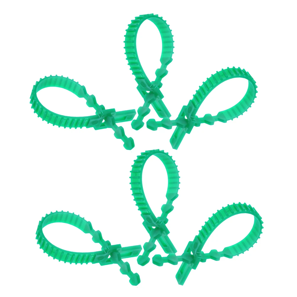 

6pcs Plant 33Cm Heavy Duty Reusable Garden Ties For Climbing Plants Adjustable Tree Support Straps Ties Cable Tie