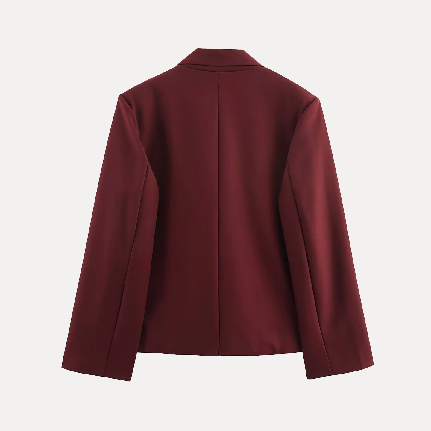 

2025 Autumn New Sle Women's Commuter ort Loose Pure Color Suit Jaet Ele Aosphere Casual Streetwear Z Brand