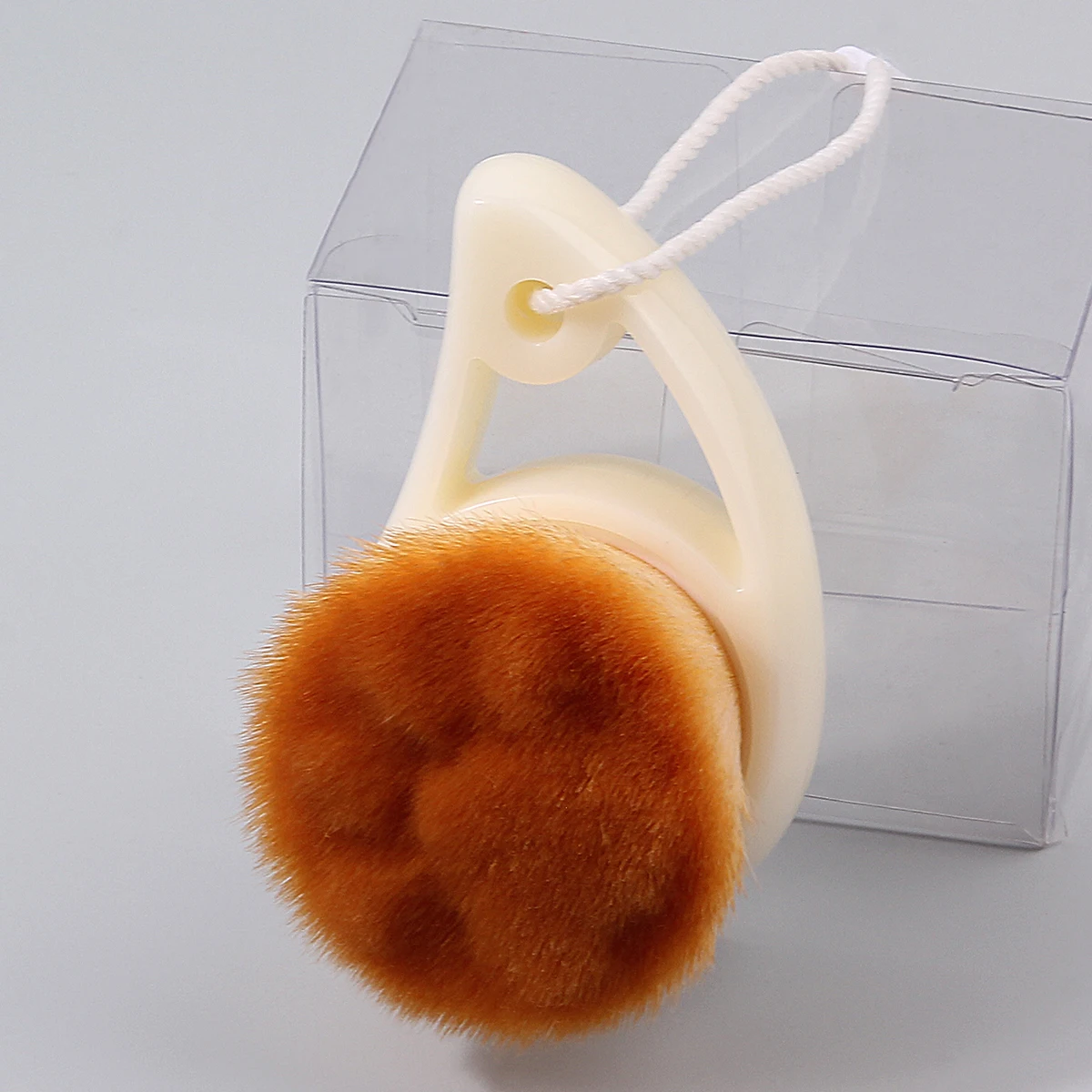 قطعة واحدة من فرشاة تنظيف الوجه الشفافة الناعمة على شكل قطة clw للتنظيف العميق لمسام الوجه، أداة تجميل محمولة