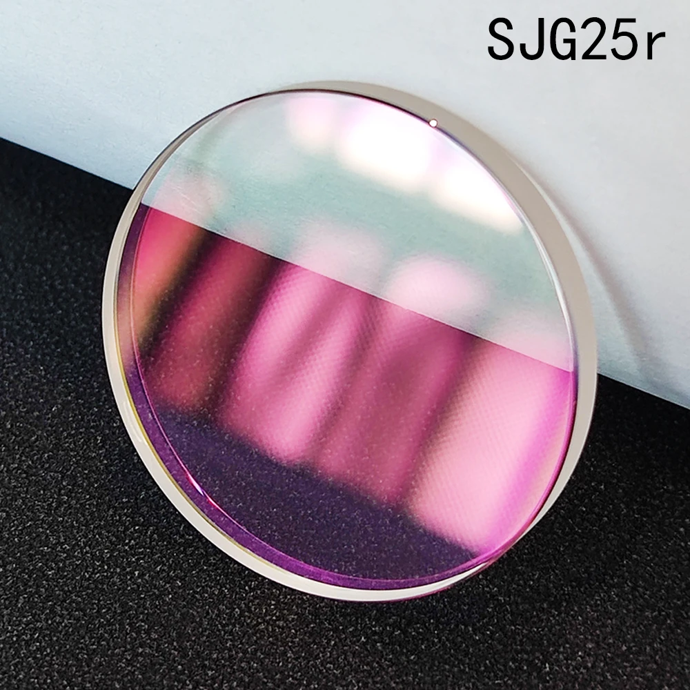 

31.5mmx3.5mm Flat Sapphire Crystal For SKX007 SRPD Watch Glass Parts Replacement Small Chamfer Blue/Red/Clear AR Coating