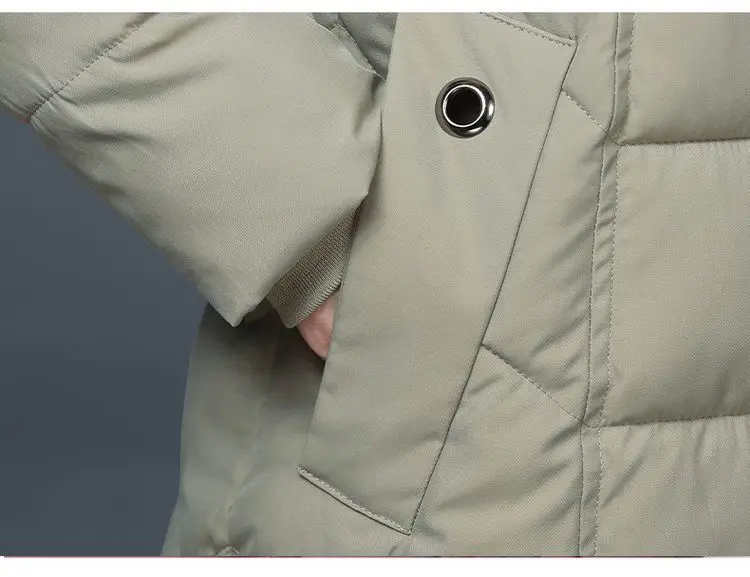 Middle Aged Mother Down Cotton Jacket 6XL Winter Oversized Thick Hooded Coat Windproof Rainproof Female Warm Long Parka Overcoat