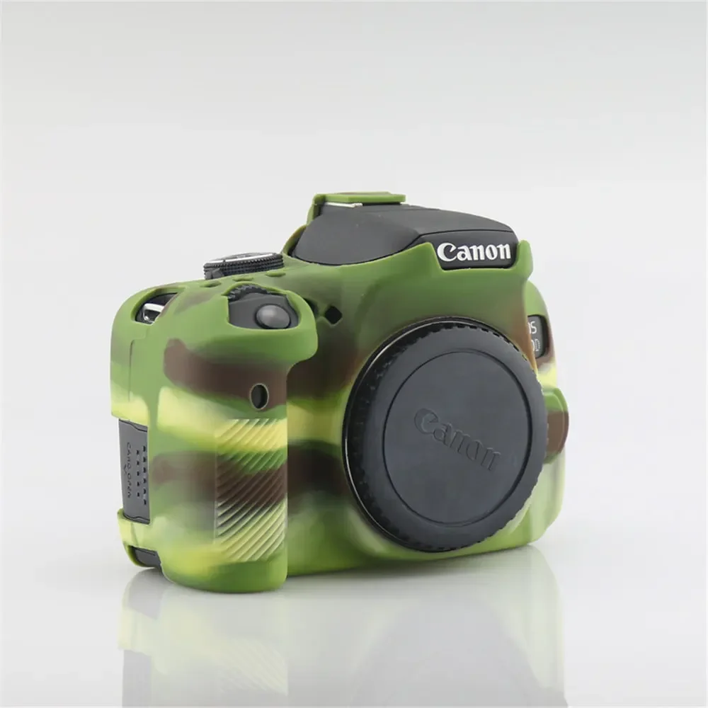 750D Soft Silicone Armor Camera Body Case For Canon EOS 750D 80D 800D 850D 1300D 1500D 200D 200D II Protective Skin Cover