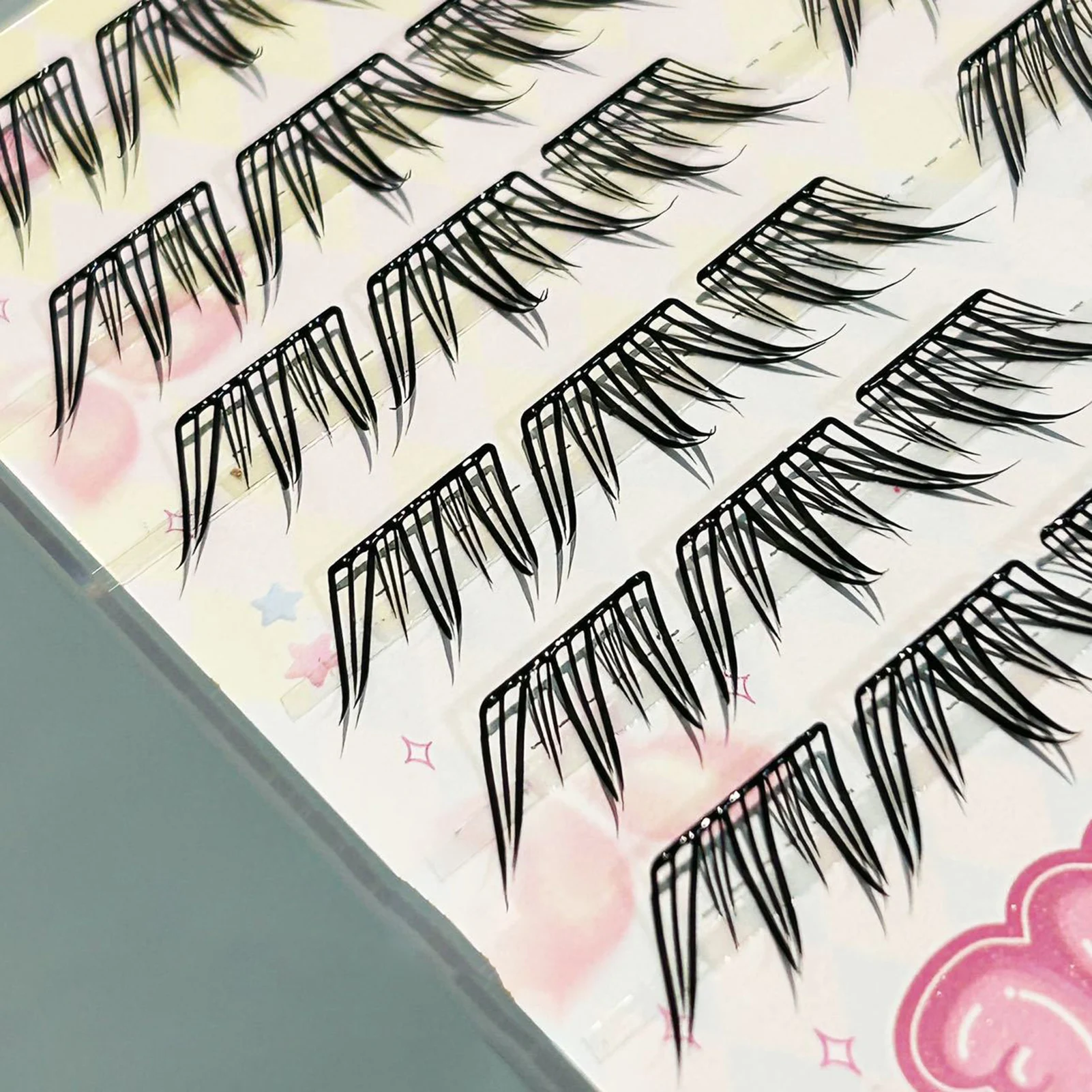 DIY Cluster Wimpers Individuele Wimpers Verlenging Gesegmenteerde Natuurlijke Lange Vergroten Ogen Valse Wimpers Makeup Tools voor Vrouwen Meisjes