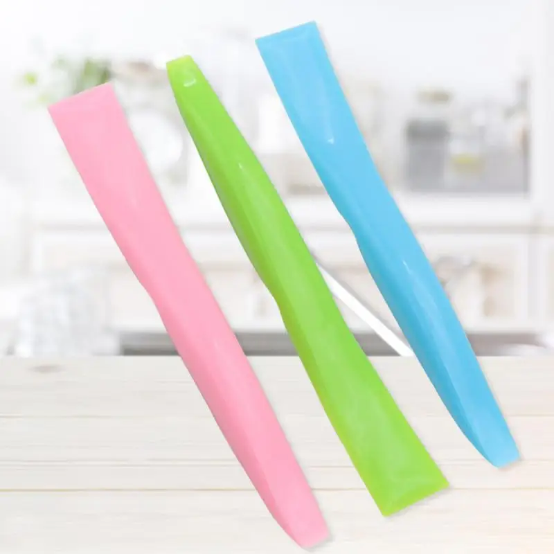 1/2PCS Cleaning Spatula Translucent Texture 11g Plastic Spatula Household Cleaning Appliances Cleaning The Stain Scraper