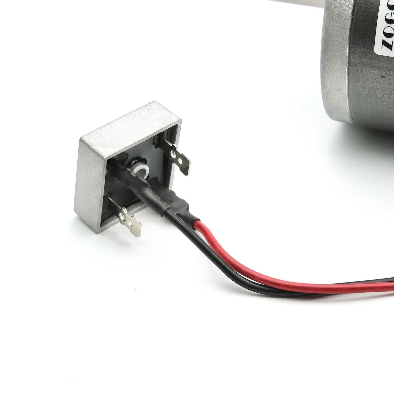 77MM DC 220V Bearing DC Motor 350W/680W High Speed CW/CCW  DIY Sand machine Lathe with Cooling Fan