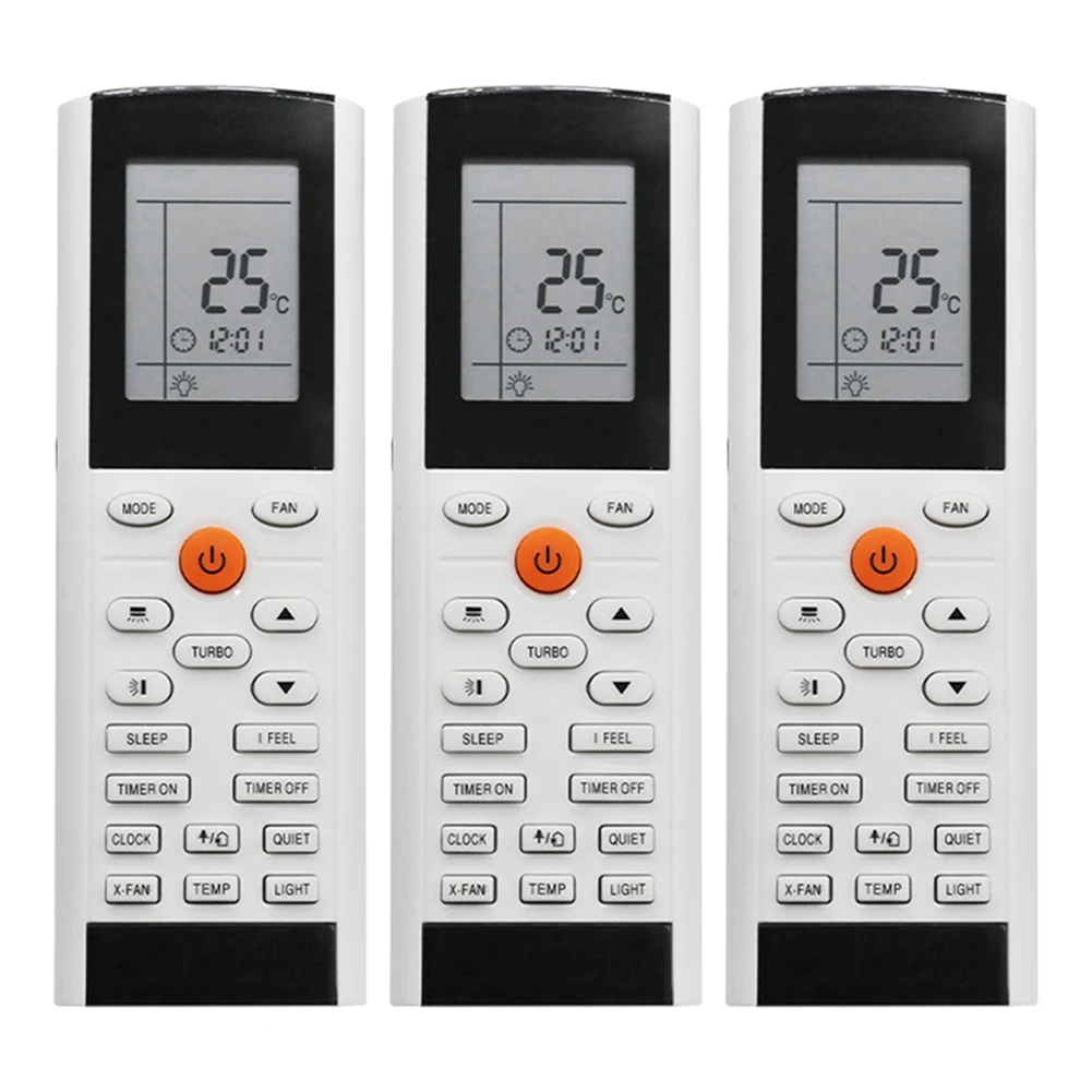 

B92B-3X Air Conditioner Remote Control YACIFB YAC1FB YAC1FB6 YAC1FB9 For Air Conditioner Tadiran Electrolux Gree ZACS-07 HPF