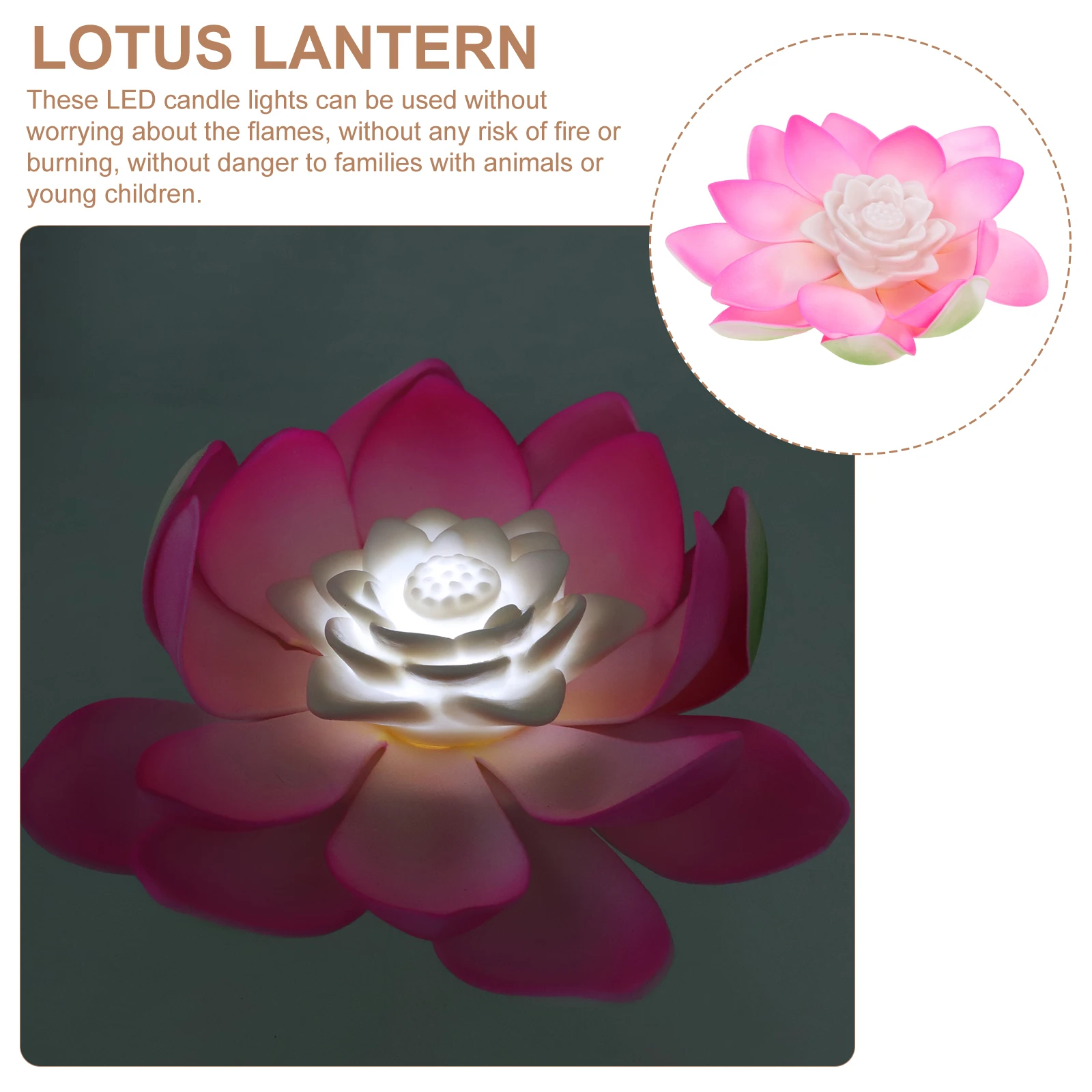 أضواء زهرة الزنبق اللوتس Led لمياه حمام السباحة ديكور مشرق تتلاشى مقاومة عديمة اللهب مصباح المنزل حفل زفاف ليلة