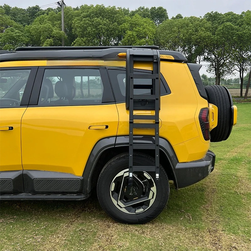 New Design Side Climbing Ladder Roof Luggage Rack Side Tent Side Box for Changan Deepal G318 Accessories