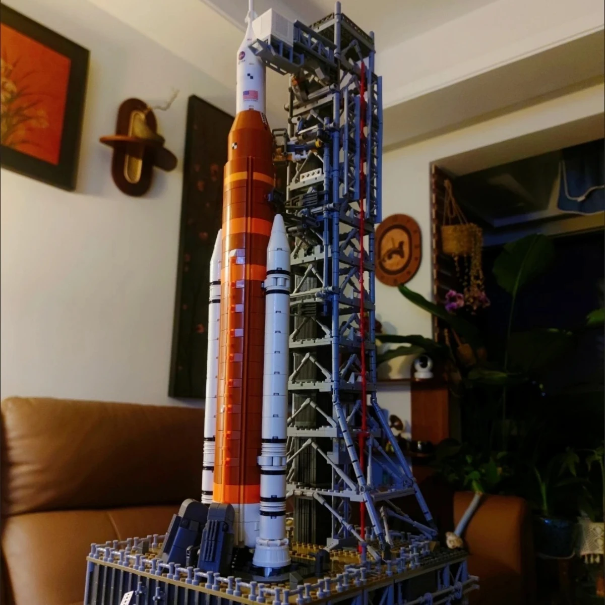 

2025 New Shuttle rocket Model Space Launch System Building Shuttle Bricks Model Compatible 10341 Toys for Kids Adult Gift