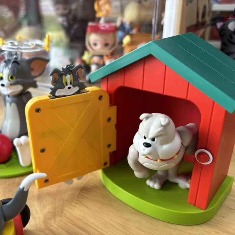 ของเล่นกล่องสุ่ม 52TOYS ทอมแอนด์เจอร์รี่ ซีรีส์ทอมผู้เดือดร้อน โมเดลตุ๊กตา กล่องปริศนา ของตกแต่ง ของเล่นเด็กผู้หญิง ของขวัญวันเกิด
