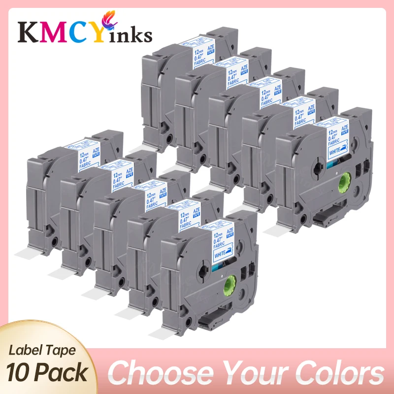 Тканевая этикетка 12 мм 18 мм для Brother FA231 FA3 FA3R FA4 FA241, железная лента, совместимая с устройством для изготовления этикеток Brother P-touch H110