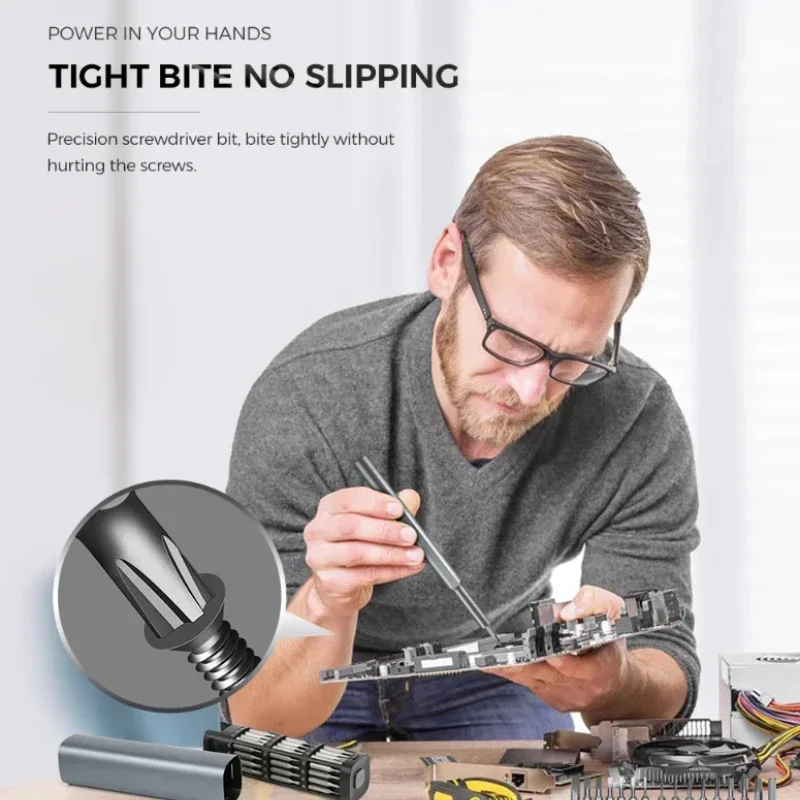 Precision Screwdriver Sets of Tools Multifunctional Hand Tools Work Mechanic's Toughbuilt Eyeglasses Watch PC Phone Repair Home