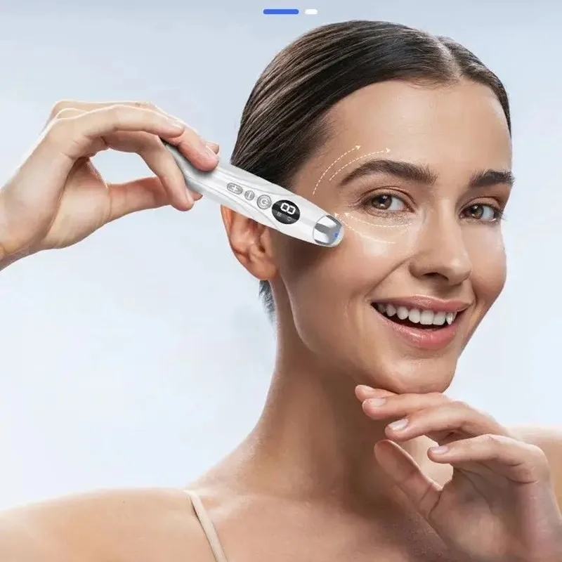 

2025 New Electric Eye Massager Skincare Wand Portable Facial Beauty Device
