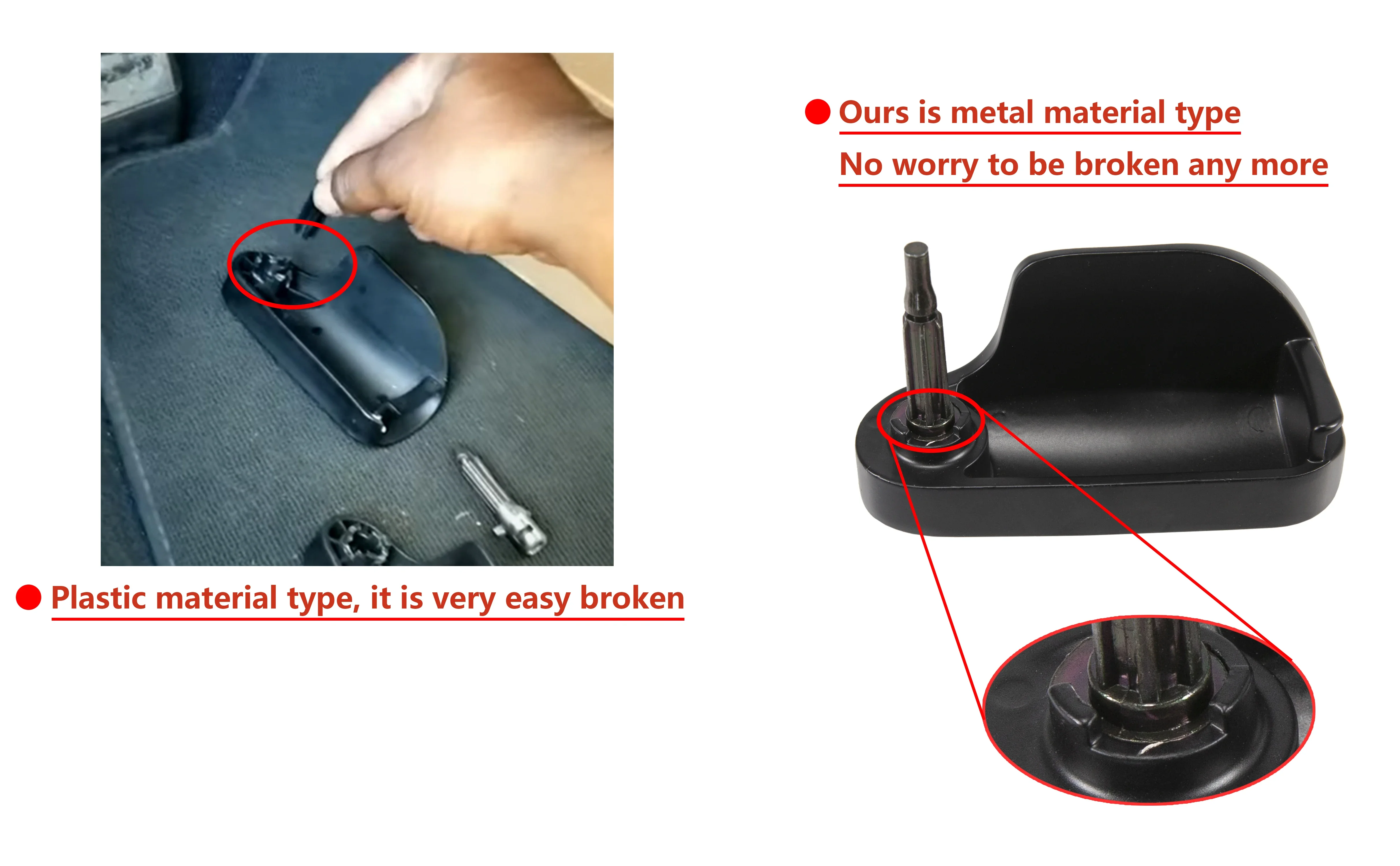 LHD โลหะ Hood Latch Release Handle ยึดสําหรับ Audi TT TTRS 2007 2008 2009 2010 2011 2012 2013 2014 8J 1823533 ซี