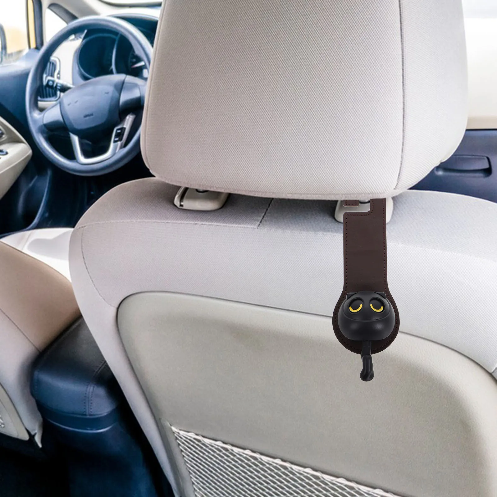 

Car Seat Back Cat Hook Multifunctional Universal Organizer Headrest Storage Holder Bags Purses Car Accessories
