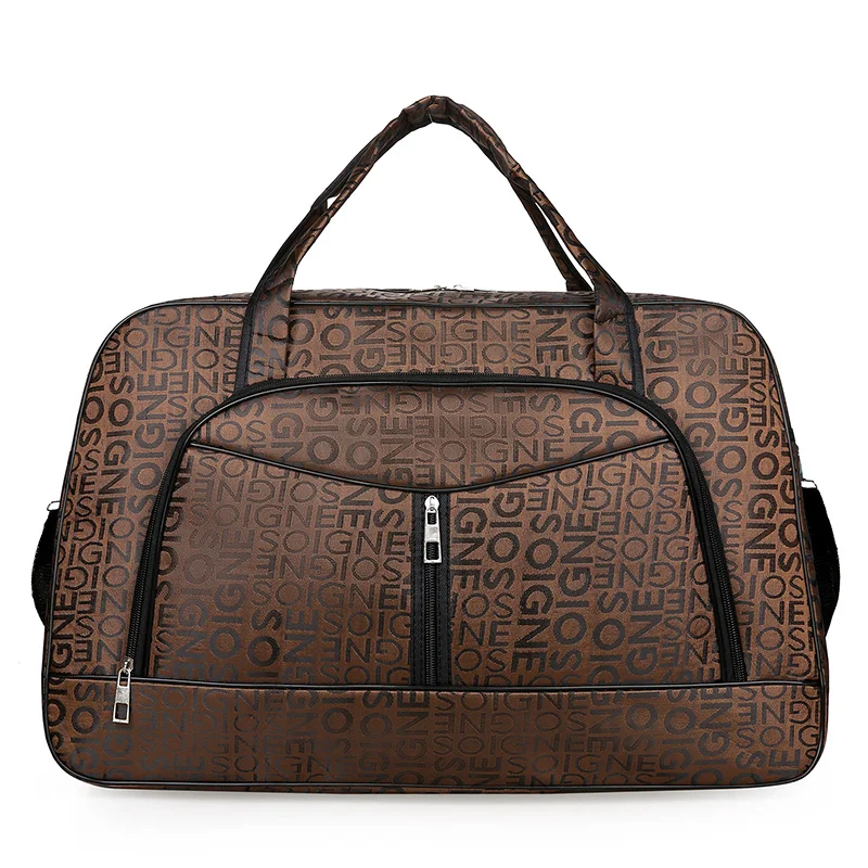 Bolsa de Viaje Ligera de Gran Capacidad para Mujer, Porta Ropa, Bolsa de Mano Resistente de Tela Oxford para Viajes Casuales