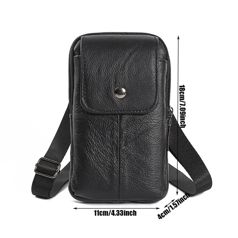 Casual PU Leather Messenger Bags Luxury Bag For Men Small Phone Bag Men\'s Crossbody Bag Shoulder Bag