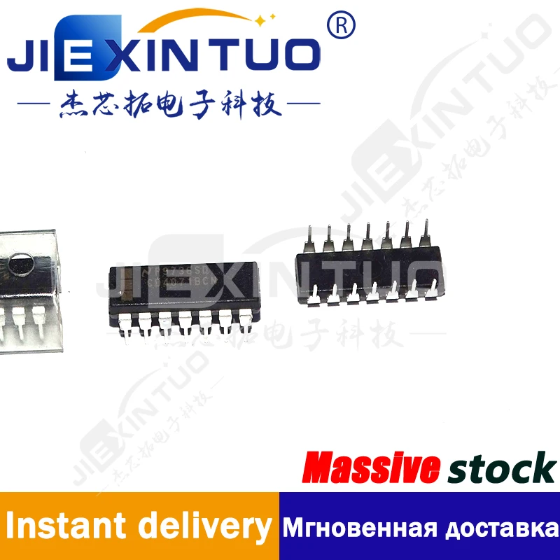 CD4071BCN IC GATE OR 4CH 2-INP 14DIP OR Gate IC 4 Channel 14-MDIP