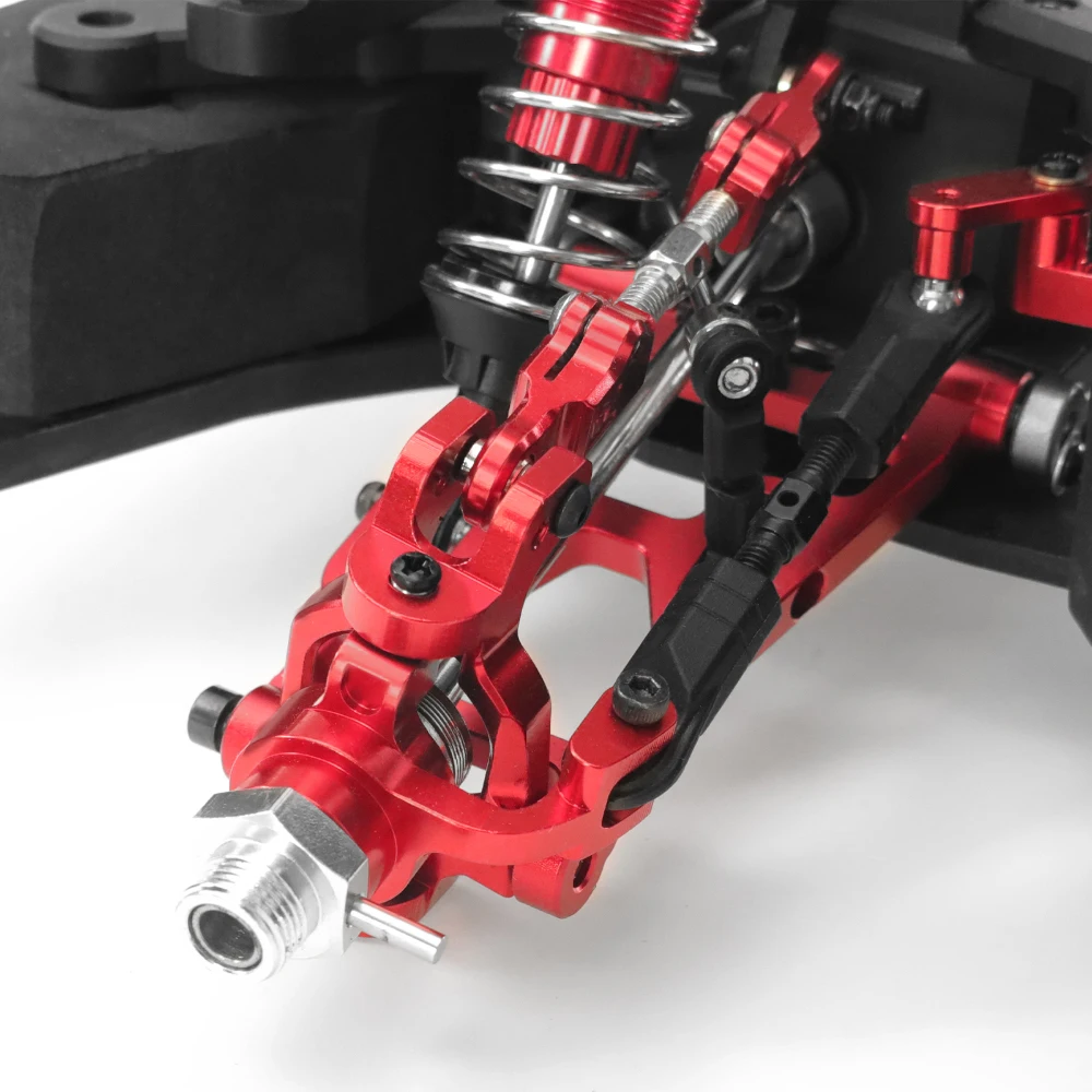 Aluminum Front Steering Knuckle Hub Carrier For MJX Hyper Go 7303 RC Car Upgrade accessories Parts ，Replace OEM#P73230B