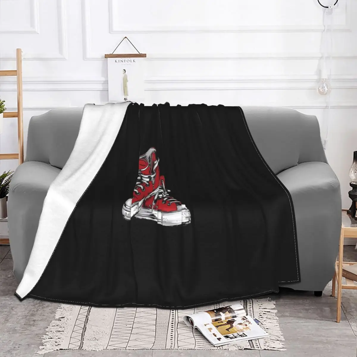 Put Your Shoes On Ladies Madam Vice 1 Quilt Bedroom Quilt For Bed Blankets And Throws Throw Blanket