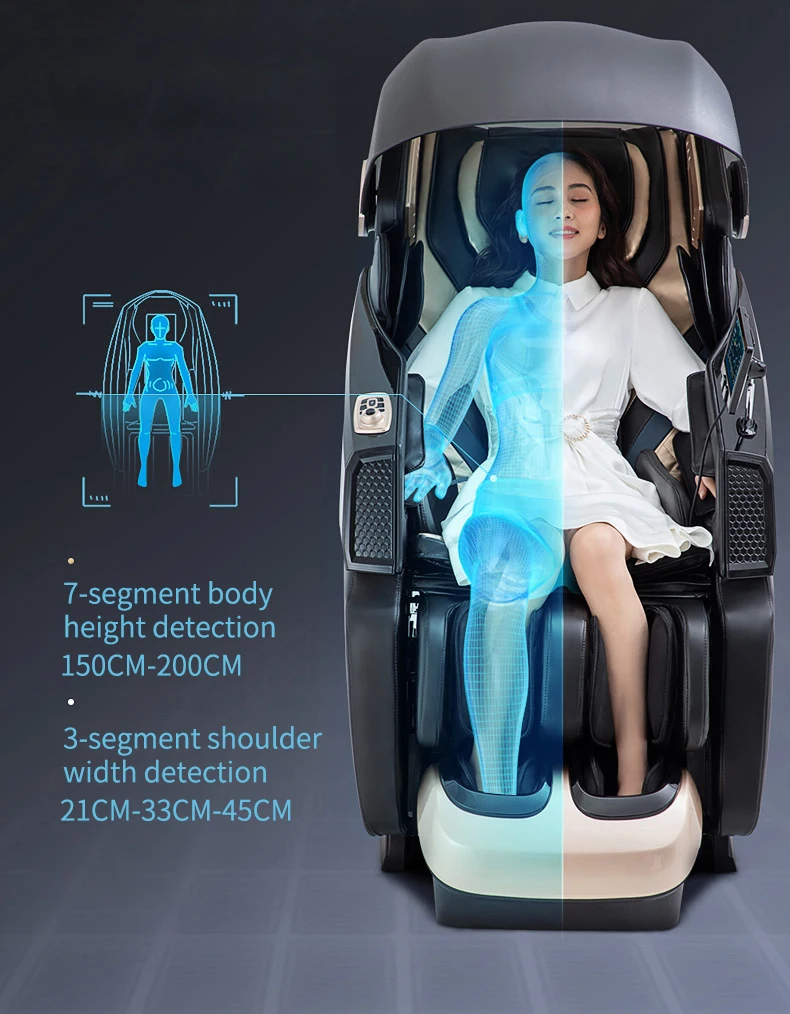 Professional 3D Rocking Shiatsu Massage Chair For Sale