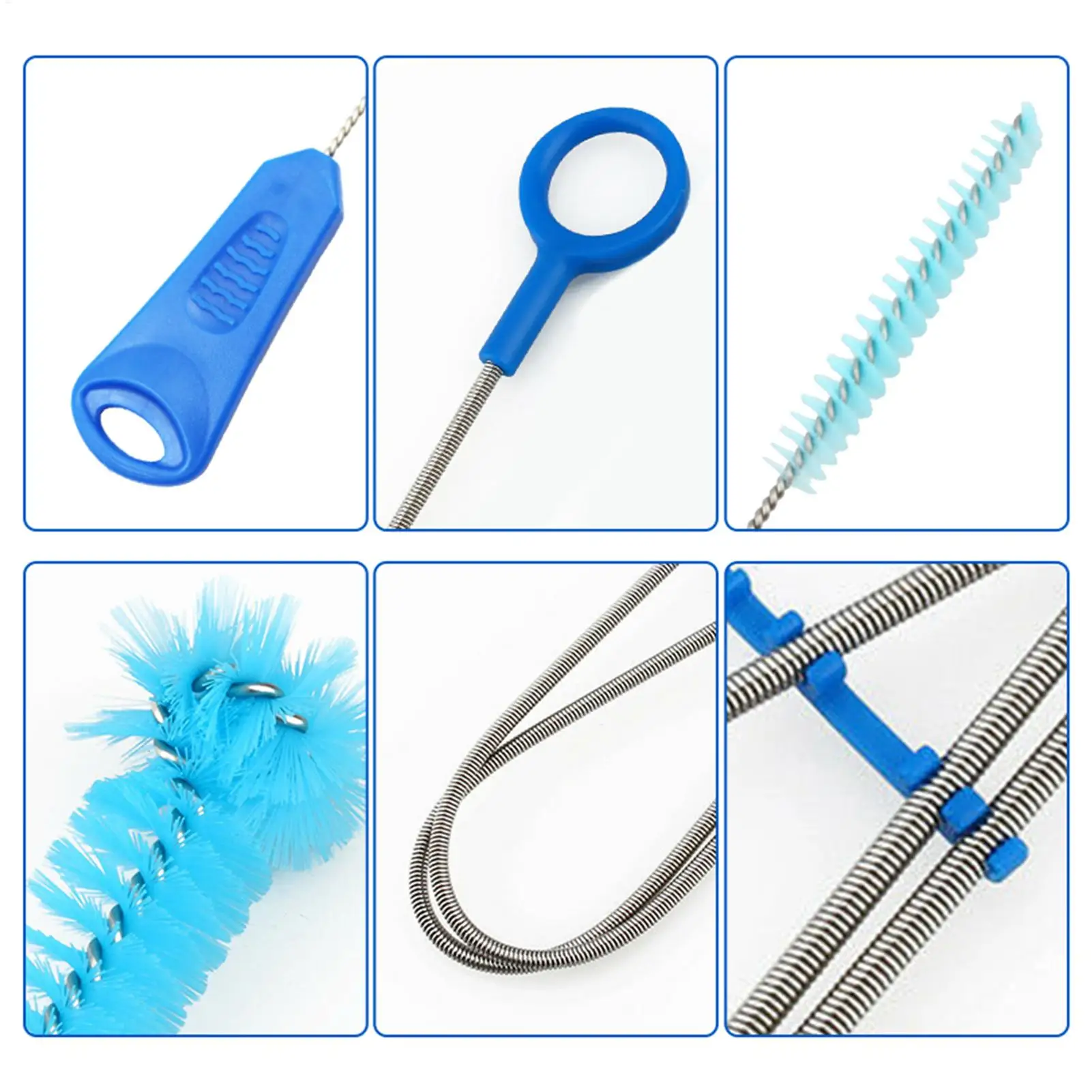 4Pcs Hydration Water Bladder Cleaning Kit Multifunction Water Bag Cleaning Tool Outdoor Camping Tools for Water Bladders