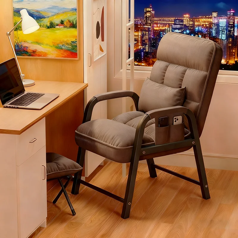 Sedentary back study chair