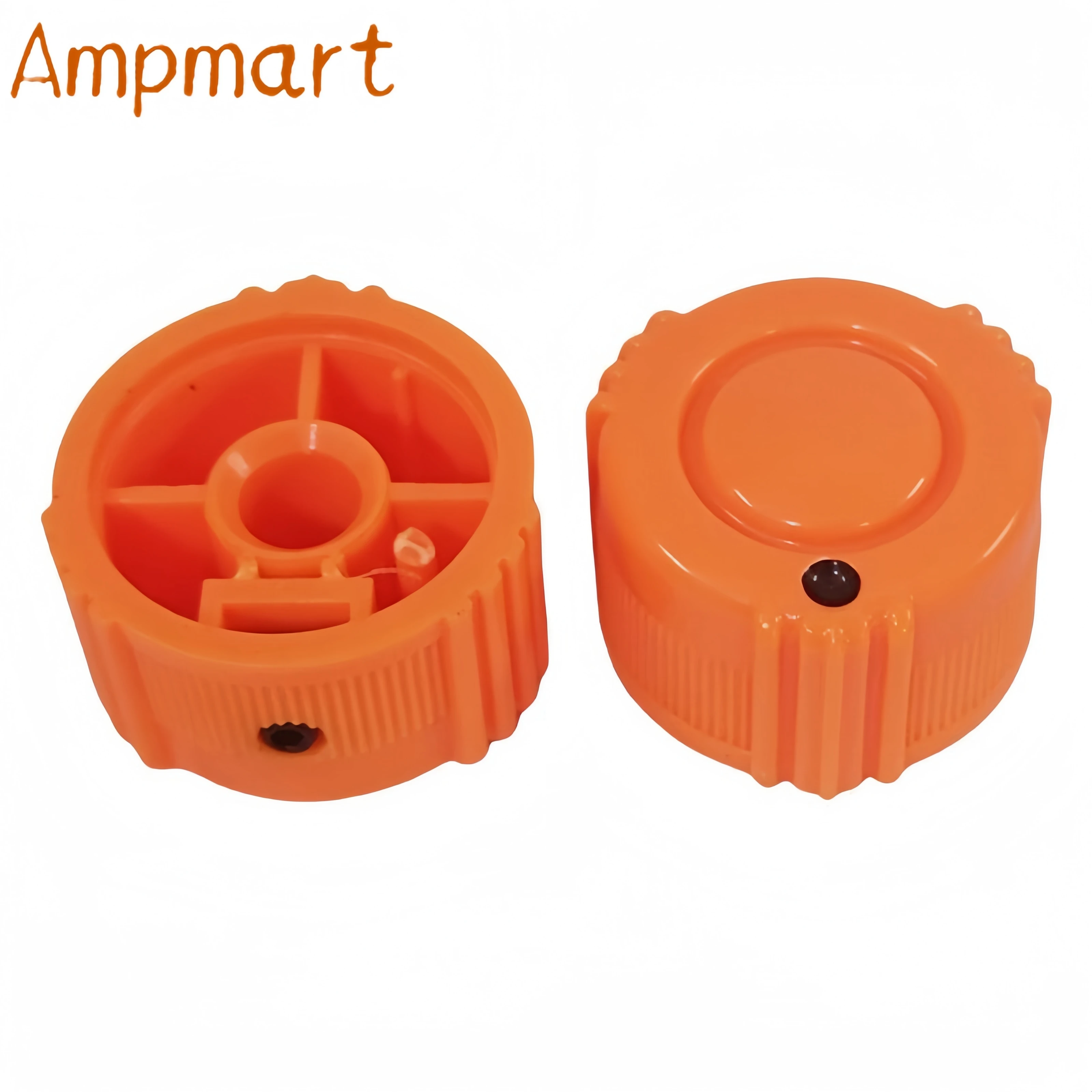 AMPMART-Guitar Amplifier Plastic Knob, BMP Classic Style, Effects Volume Knob, 25x15MM Installation Aperture: 6.3MM