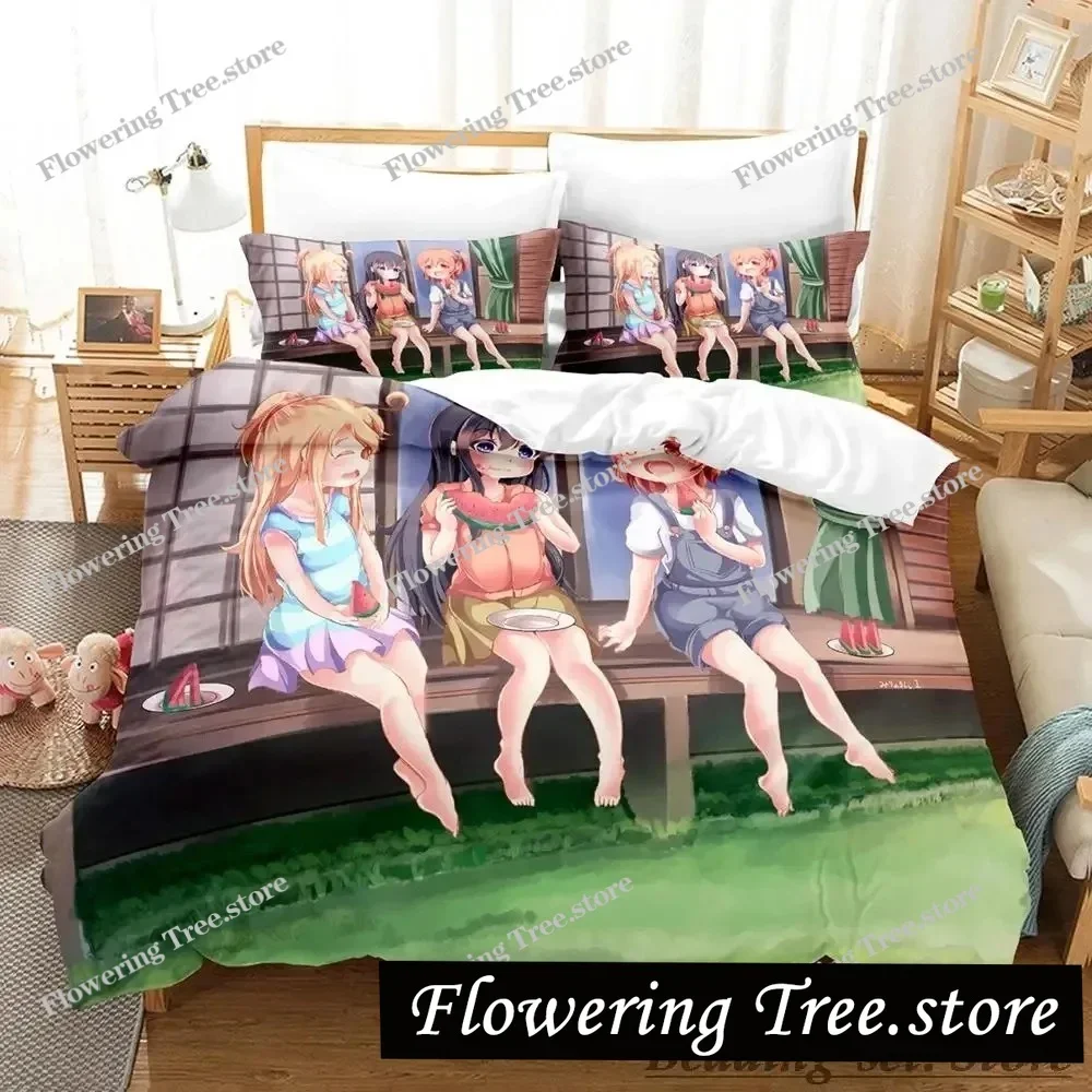 

2025 Wataten! An Angel Flew Down to Me Bedding Set Single Twin Full Queen King Size Bed Set Adult Kid Bedroom Duvetcover Sets