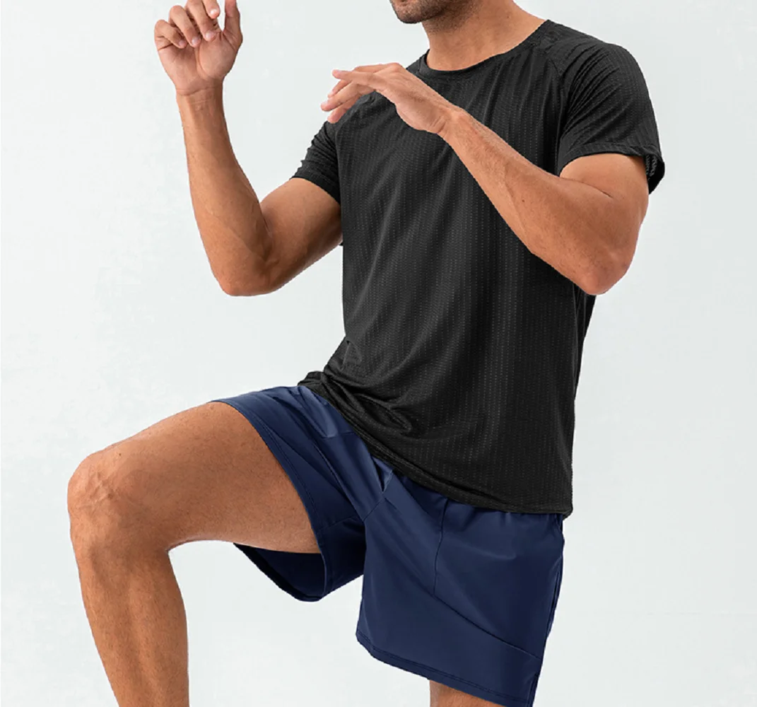 Wholesale New Men's Summer Sports Fitness Training Shorts Quick Drying Breathable Leisure Loose Pant Fashion Short Pants