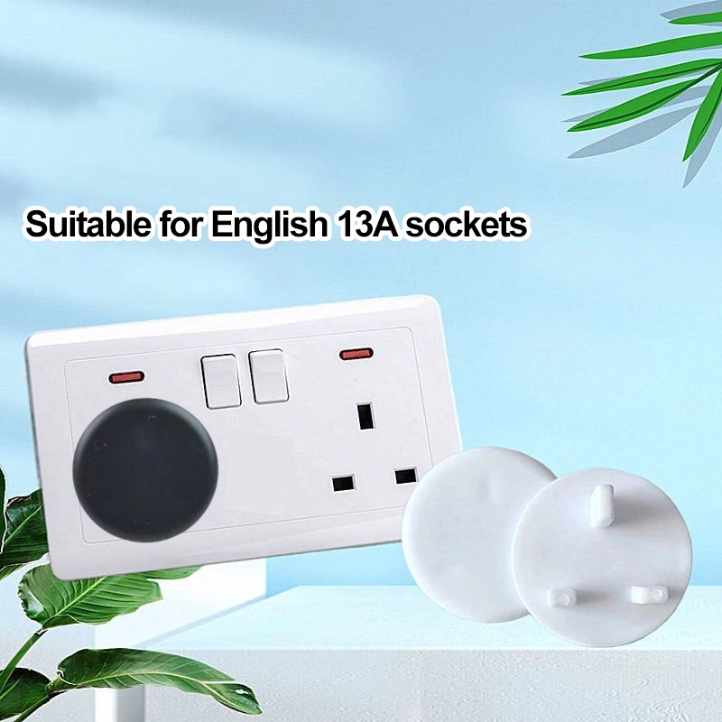

6PCS UK Plug Protection Cover, Safety Plug Power Socket Baby Anti-electric Shock Socket Protection Cover, March 31th Deadline