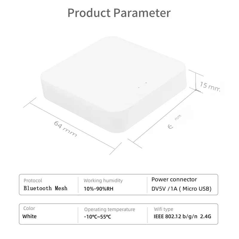 Hub de automatización inteligente para el hogar, Hub multimodo con Bluetooth, malla, Control por voz, compatible con Alexa y Google Home, Tuya Smart Life