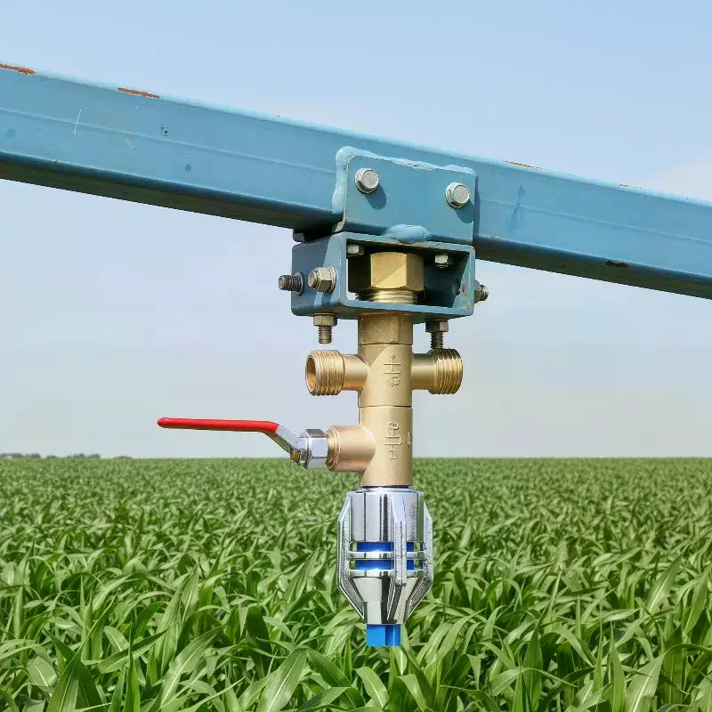 Zinc Alloy Anti Drip High-pressure Agricultural Spray Nozzle Alloy Fan Design For Water Conservation