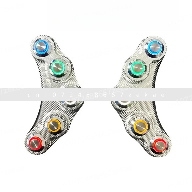 

M + M2 MS кнопка трека с голой ручкой, переключатель желеобразных бобов, светящийся переключатель электромобиля N1S NQI в сборе