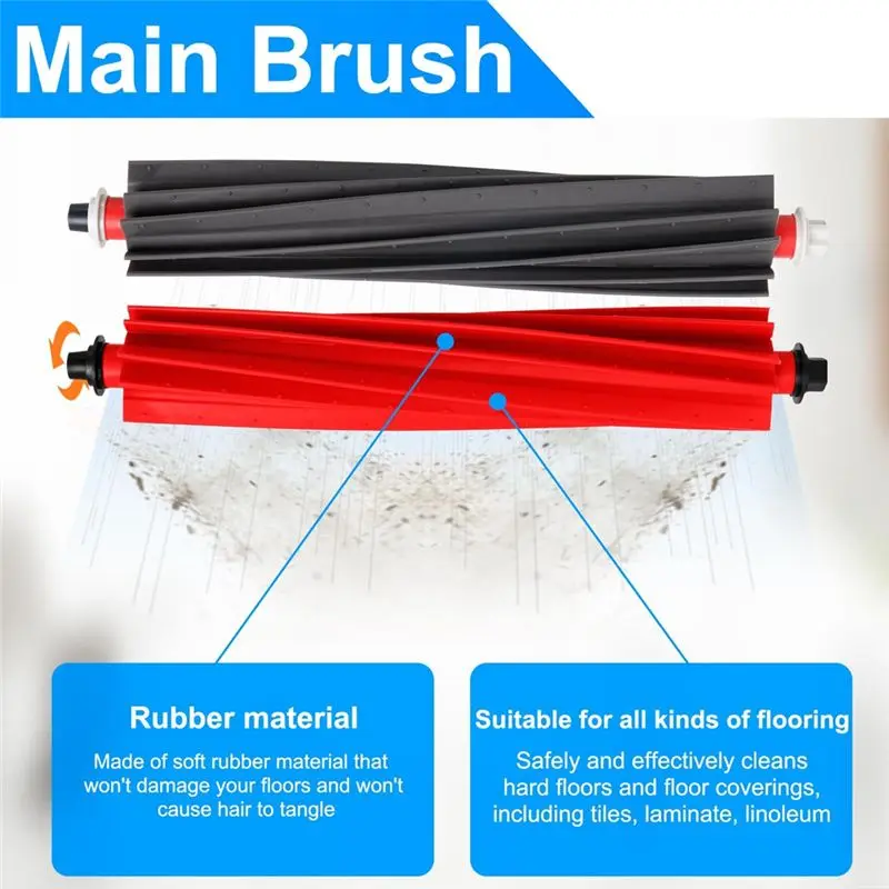 PZHI-For Roborock Qrevo Master Mop Cloths Dust Bag Spare Part Vacuum Cleaner Replacement Parts