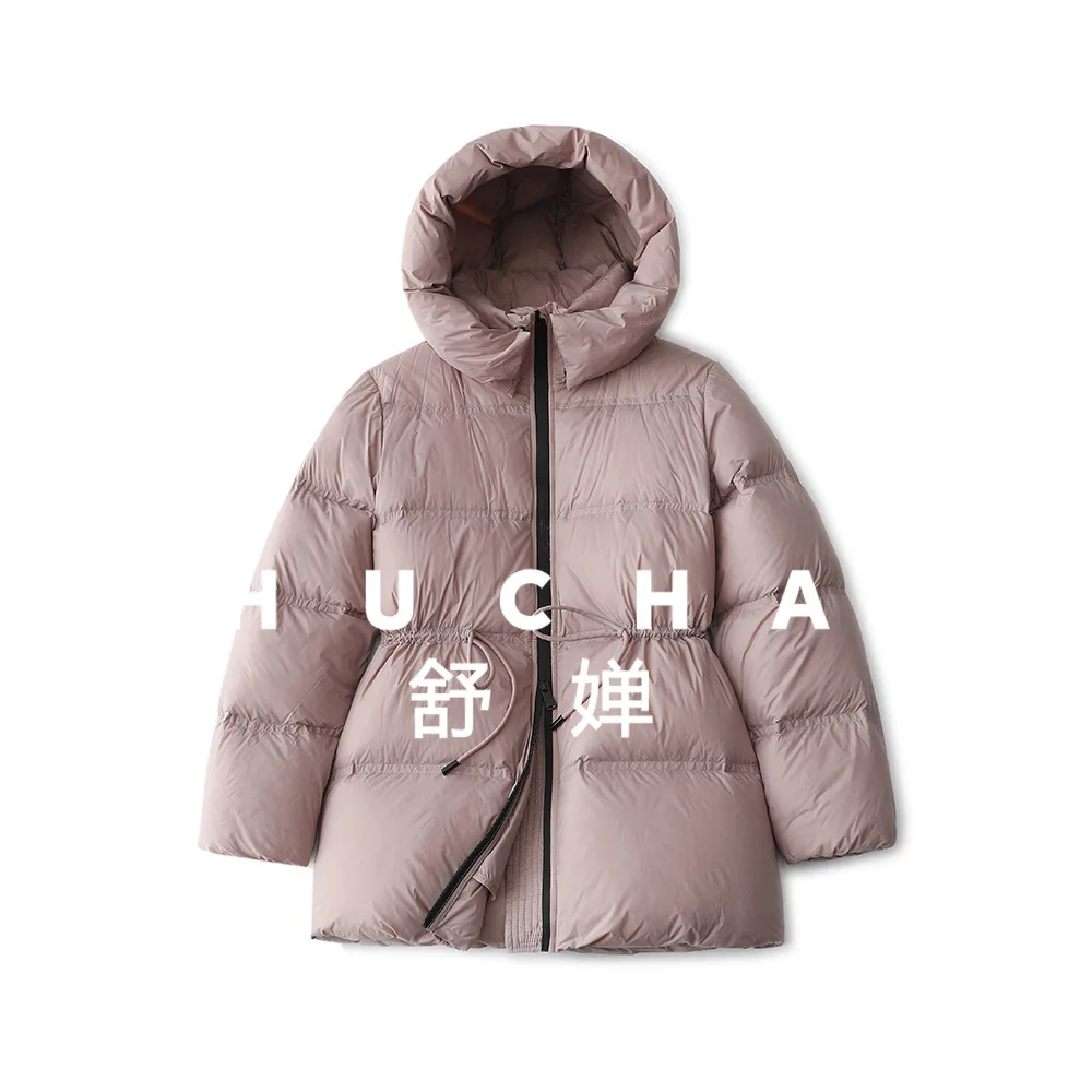 90 بطة بيضاء أسفل، سترة سميكة أسفل المرأة سترة منتفخة Camperas De Mujer Invierno 2025 معطف المرأة